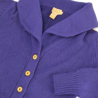 Womens 60s Shawl coller knit cardigan L | Vintage.City 古着屋、古着コーデ情報を発信