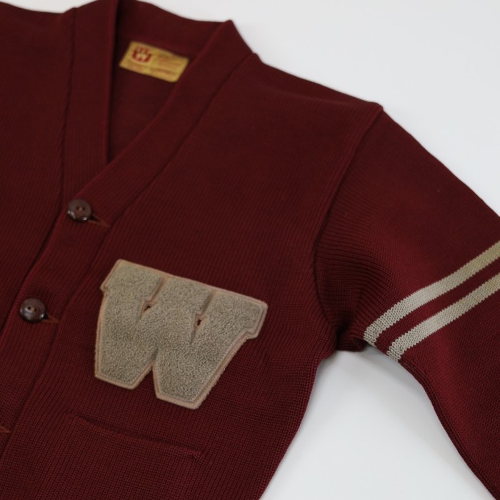 30~40s H.L.WHITING CO 「W」 Lettered knit | Vintage.City