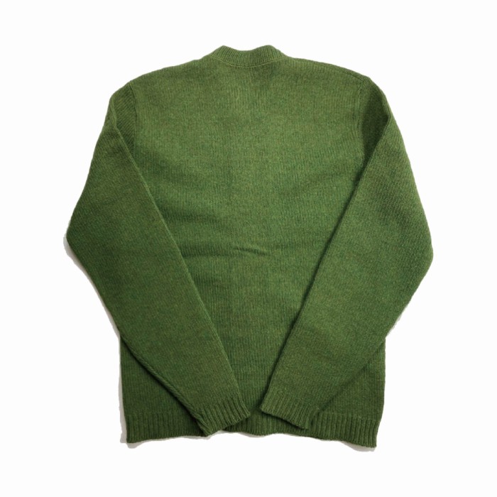 Zip Knit Cardigan GRN | Vintage.City 빈티지숍, 빈티지 코디 정보