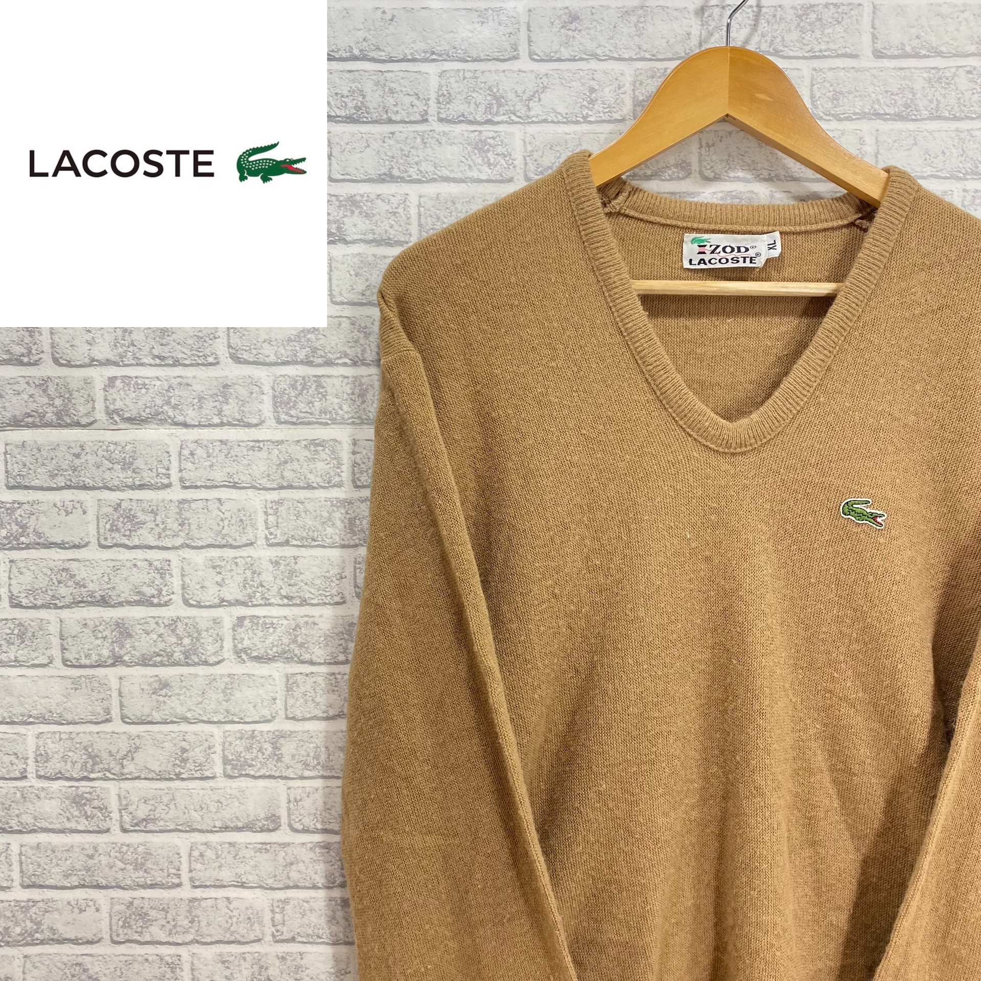 IZOD LACOSTE 70's セーター ワンポイントロゴ | Vintage.City