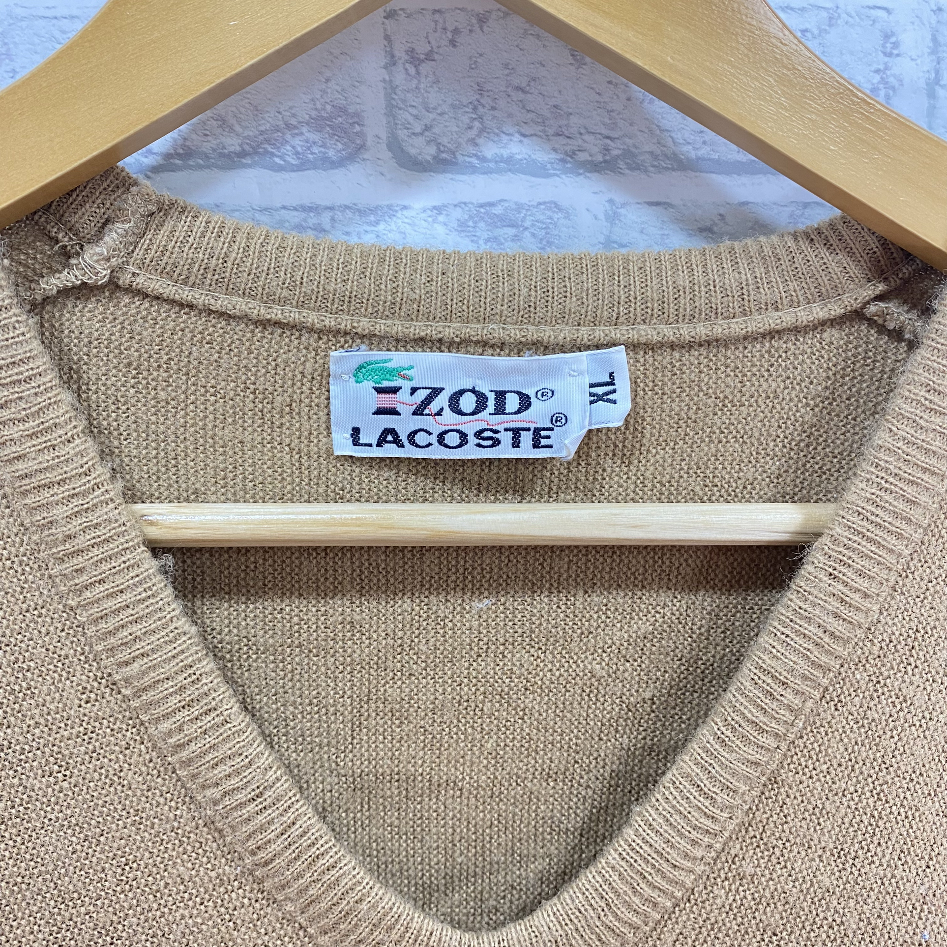 IZOD LACOSTE 70's セーター ワンポイントロゴ | Vintage.City