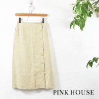 PINKHOUSE INGEBORG レディース リネン100 ロングスカート | Vintage.City 빈티지숍, 빈티지 코디 정보