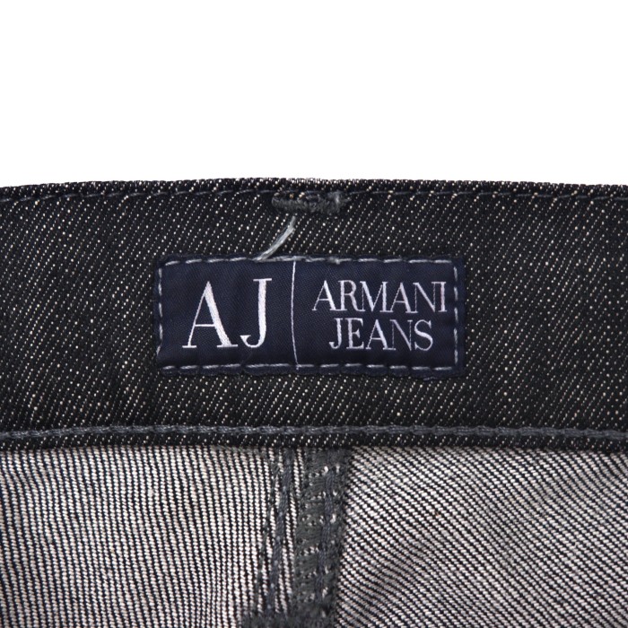 ARMANI JEANS ブラックデニムパンツ 34 ブラック イタリア製 | Vintage.City 古着屋、古着コーデ情報を発信