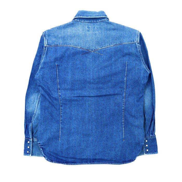 CHAPS デニムウエスタンシャツ L ブルー スナップボタン | Vintage.City 古着屋、古着コーデ情報を発信