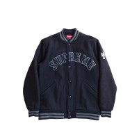 05AW Supreme Varsity Jacket Black Lサイズ | Vintage.City ヴィンテージ 古着