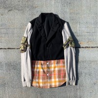 NUMBER NINE パッチワークジャケット | Vintage.City 古着屋、古着コーデ情報を発信