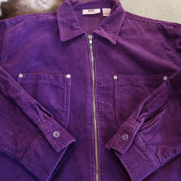 corduroy zip jacket | Vintage.City 빈티지숍, 빈티지 코디 정보