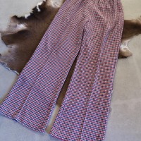 plaid easy flea pants | Vintage.City 古着屋、古着コーデ情報を発信
