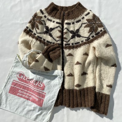 Nordic zipup cardigan | Vintage.City 古着屋、古着コーデ情報を発信