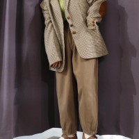 wool design tailored jacket | Vintage.City 古着屋、古着コーデ情報を発信