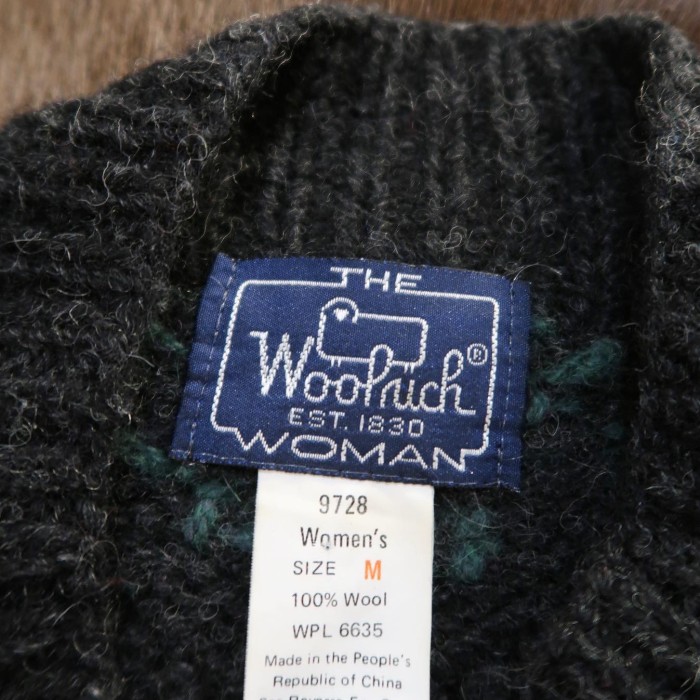Woolrich wool knit tops | Vintage.City 빈티지숍, 빈티지 코디 정보