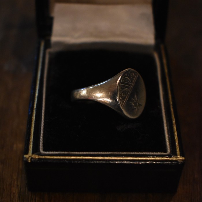 British mid 20th signet ring | Vintage.City 古着屋、古着コーデ情報を発信