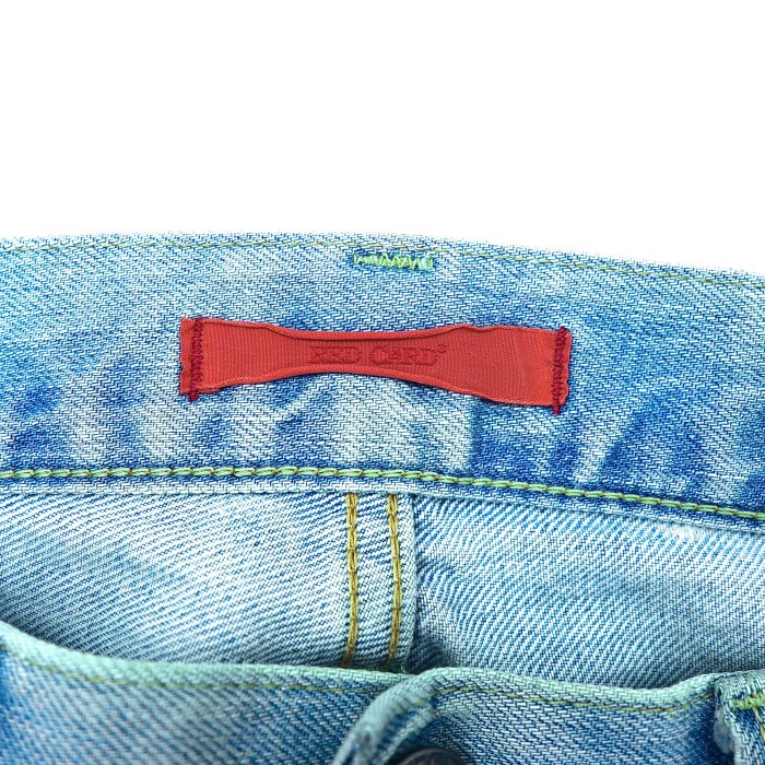 RED CARD × MEN'S MELROSE デニムパンツ 33 ペイント | Vintage.City 古着屋、古着コーデ情報を発信