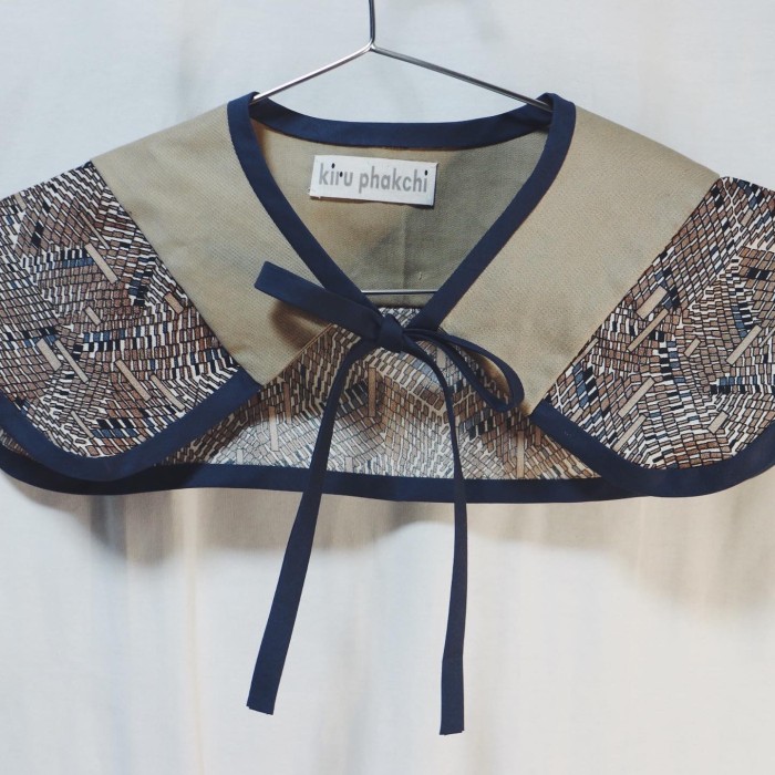 Vintage fabric geometric Collar | Vintage.City 古着屋、古着コーデ情報を発信
