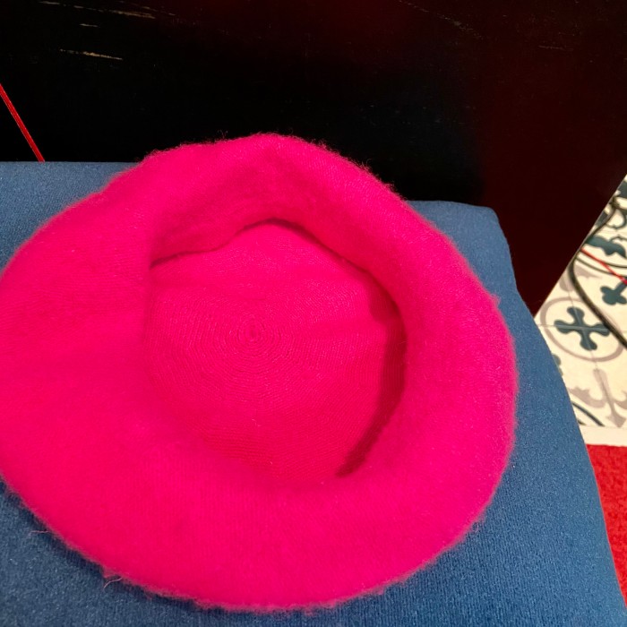 used ショッキングピンク ベレー帽 | Vintage.City 빈티지숍, 빈티지 코디 정보