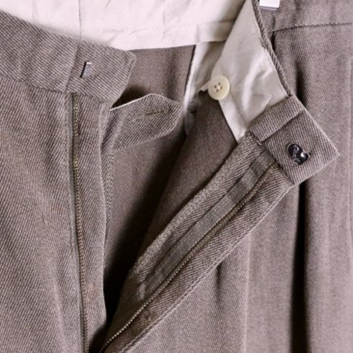 "Polo Ralph Lauren" cotton twill slacks | Vintage.City 古着屋、古着コーデ情報を発信