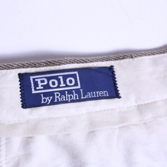 "Polo Ralph Lauren" cotton twill slacks | Vintage.City 古着屋、古着コーデ情報を発信