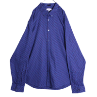 "Calvin Klein" maze pattern blue shirt | Vintage.City 빈티지숍, 빈티지 코디 정보
