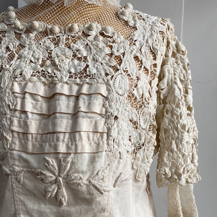 Antique lace blouse | Vintage.City 古着屋、古着コーデ情報を発信