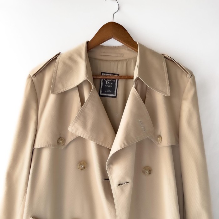 80s “christian dior” trench coat | Vintage.City