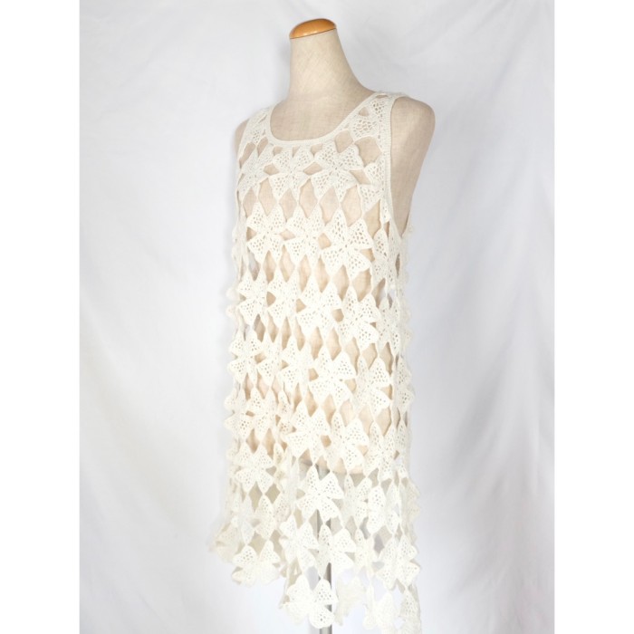Flower crochet dress | Vintage.City 빈티지숍, 빈티지 코디 정보