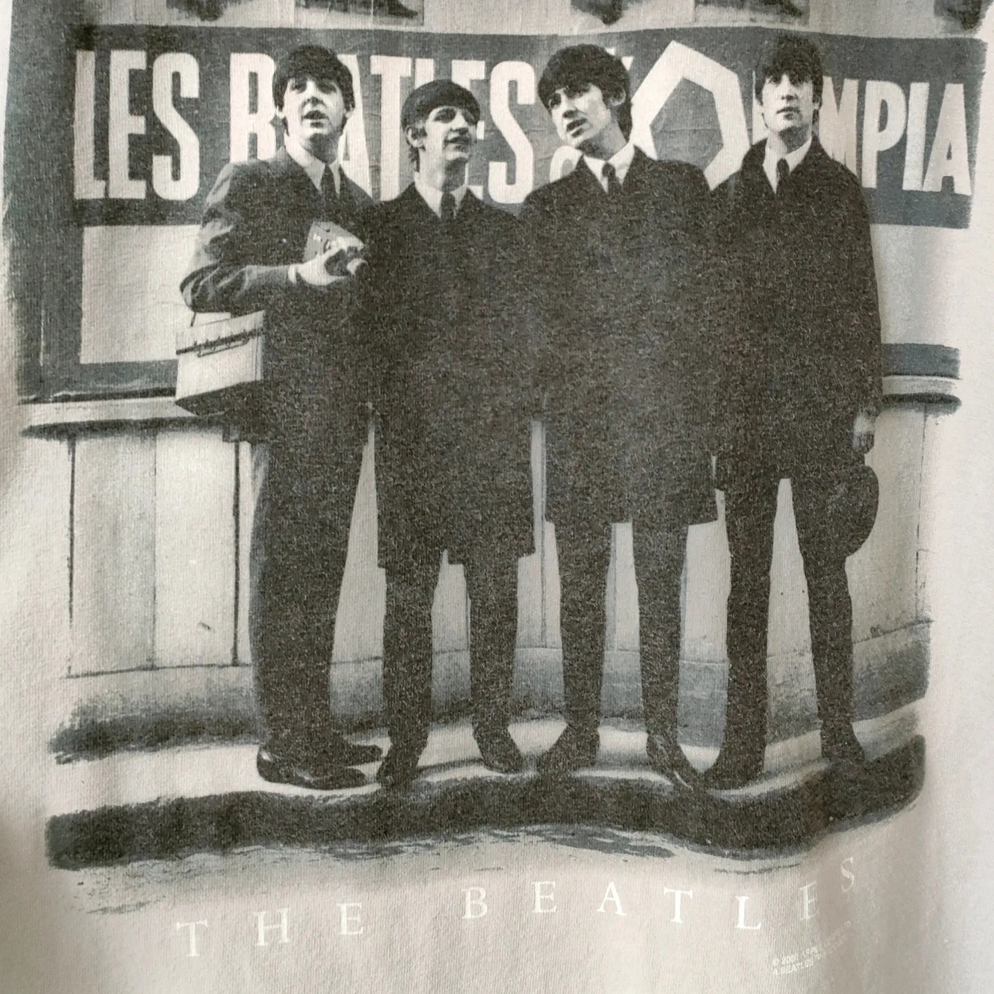 【最終値下】90's The Beatles ビートルズ　Tシャツ　XL 激レア560cm