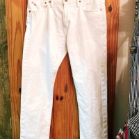 Ralph Lauren White Denim Pants | Vintage.City ヴィンテージ 古着