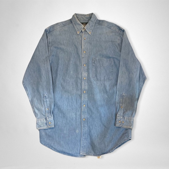 WOOLRICH 80's Denim Shirt MADE IN USA | Vintage.City 古着屋、古着コーデ情報を発信