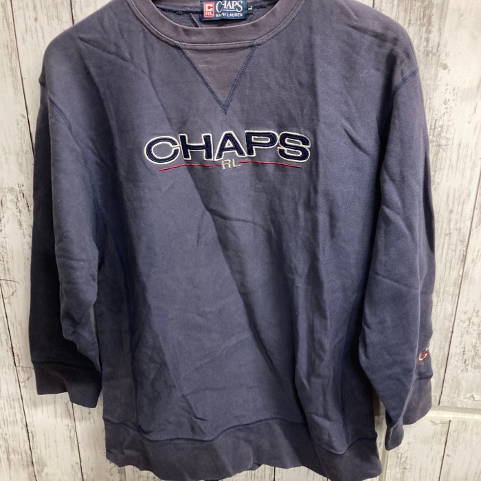 90sRALPH LAUREN CHAPSスウェットシャツ　L | Vintage.City 빈티지숍, 빈티지 코디 정보