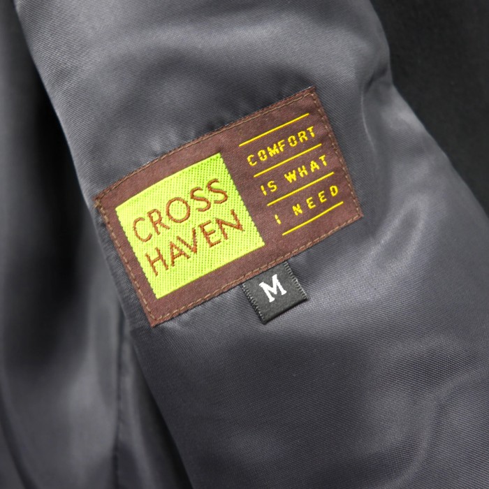 CROSS HEAVEN ダブルブレストコート M ブラック カシミヤ 未使用品 | Vintage.City 古着屋、古着コーデ情報を発信