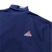 adidas logo embroidery high neck sweat | Vintage.City ヴィンテージ 古着