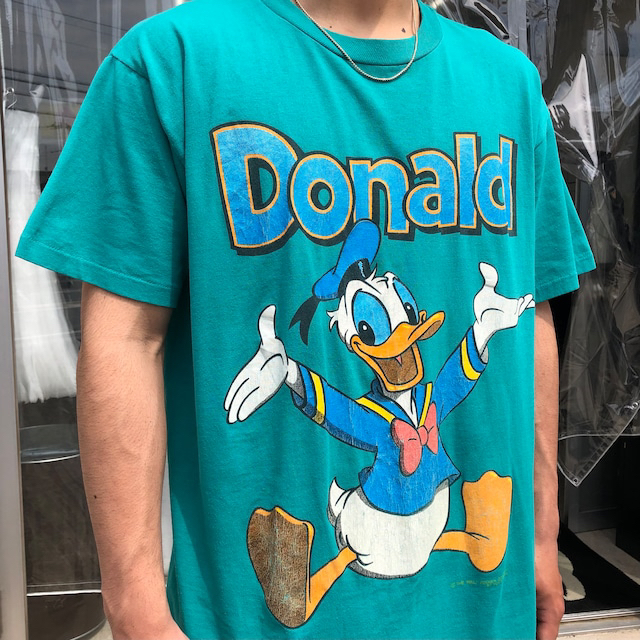 90s USA製 ディズニー刺繍Tシャツ