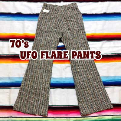 70's vintage UFO フレアパンツ