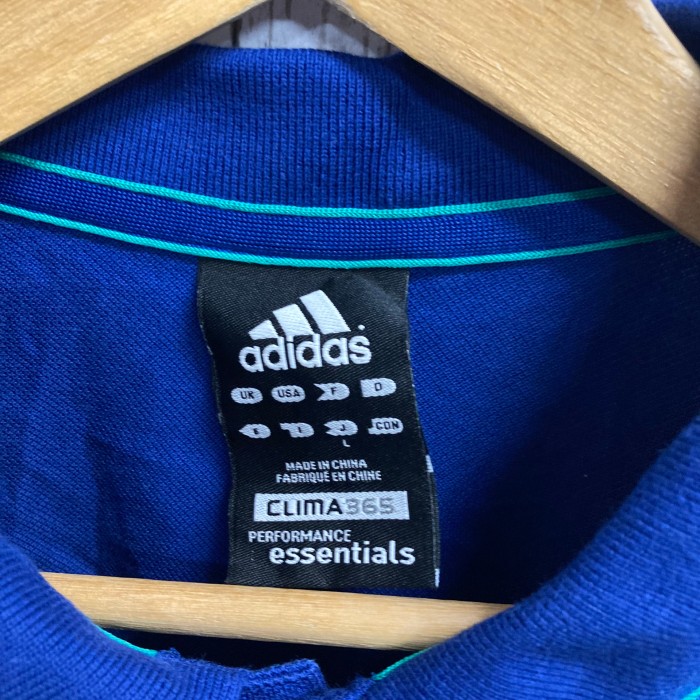 adidas鹿の子半袖ポロシャツ　L | Vintage.City 古着屋、古着コーデ情報を発信
