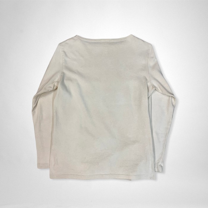 lady's ORCIVAL Boat Neck Long Sleeve Tee | Vintage.City 古着屋、古着コーデ情報を発信