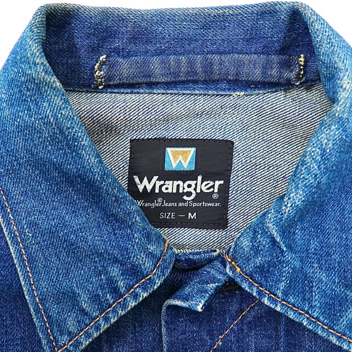 WRANGLER デニムジャケット M ブルー | Vintage.City 古着屋、古着コーデ情報を発信