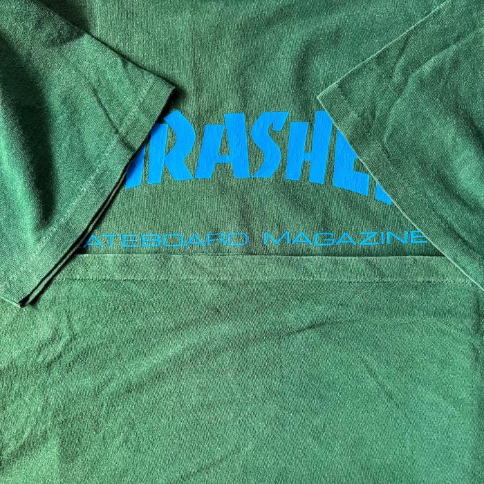 90s “THRASHER” made in usa シングルステッチ Tシャツ | Vintage.City 빈티지숍, 빈티지 코디 정보