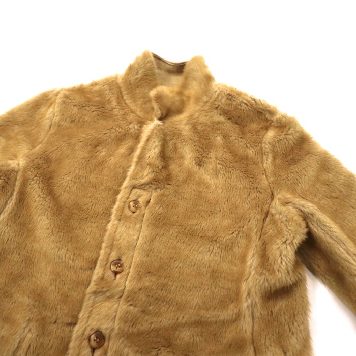 EMILE ZOLA パイルフリースジャケット 9 ベージュ アクリル 日本製 | Vintage.City 古着屋、古着コーデ情報を発信