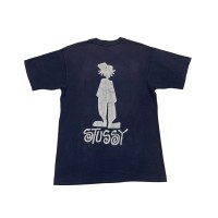 90's Stussy shadow man T-shirt | Vintage.City ヴィンテージ 古着