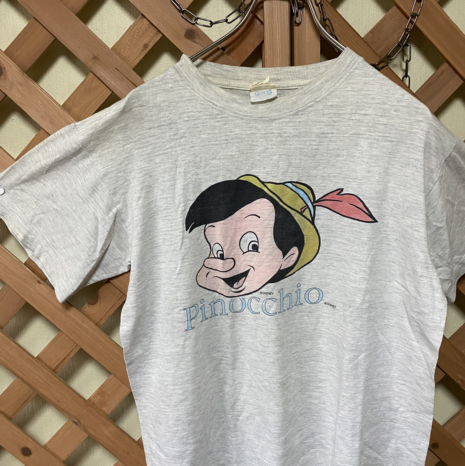 レインボー宇宙　ディズニー　ヴィンテージ　Tシャツ　フリーサイズ　ミッキーマウス　ミニー