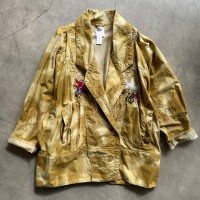 vintage cord embroidery jacket | Vintage.City 古着屋、古着コーデ情報を発信