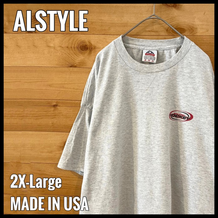 90s 00s USA製 ALSTYLE　ビッグプリント　Tシャツ