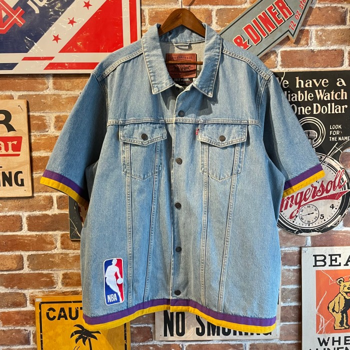 LEVI's × JUST DON NBA レイカーズ デニムジャケット | Vintage.City