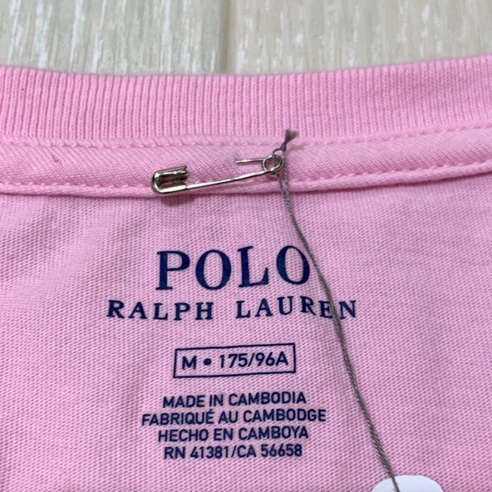 Ralph Lauren ピンクのショート丈Tシャツ | Vintage.City 古着屋、古着コーデ情報を発信