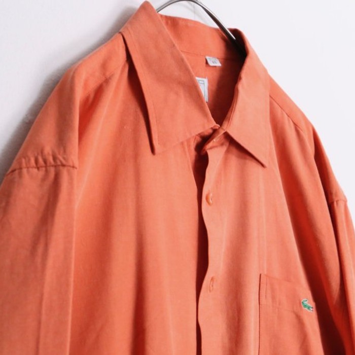 ”Lacoste”passion orange color shirt | Vintage.City Vintage Shops, Vintage Fashion Trends