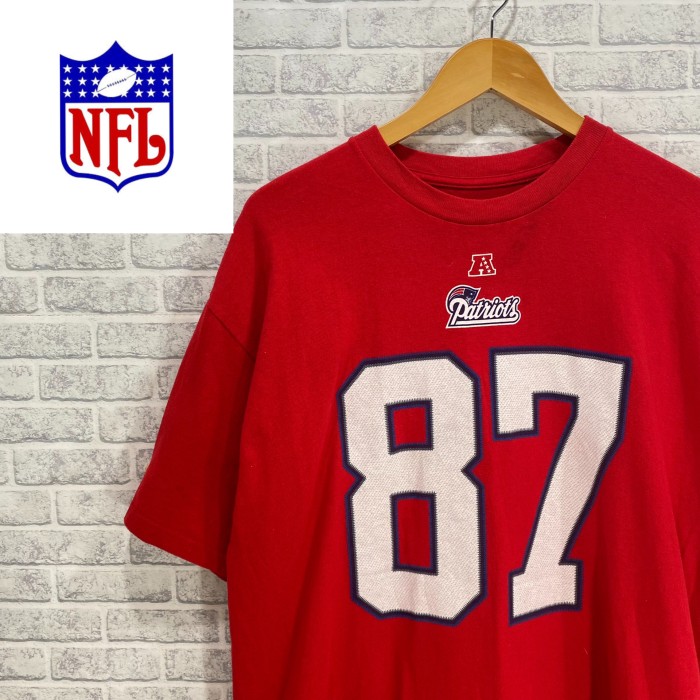 NFL Tシャツ チームシャツ アメフト 半袖 87 Patriots | Vintage.City