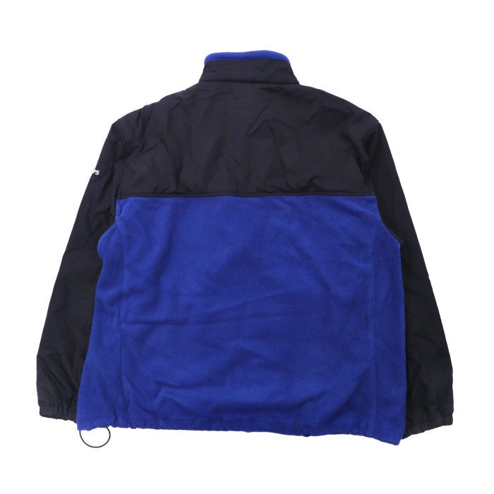 CHAPS ナイロンフリースジャケット XL ブルー ポリエステル | Vintage.City 古着屋、古着コーデ情報を発信