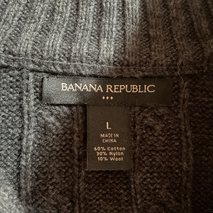 「BANANA REPUBLC」half zip sweater | Vintage.City 古着屋、古着コーデ情報を発信