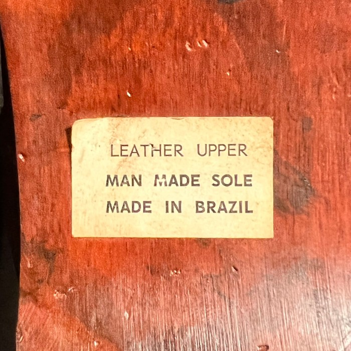made in Brazil vintage サボ