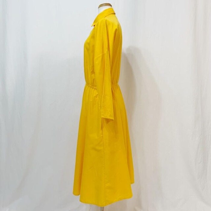 USA製 ロング シャツドレス シャツワンピース アメリカン 黄 ドルマン | Vintage.City 古着屋、古着コーデ情報を発信